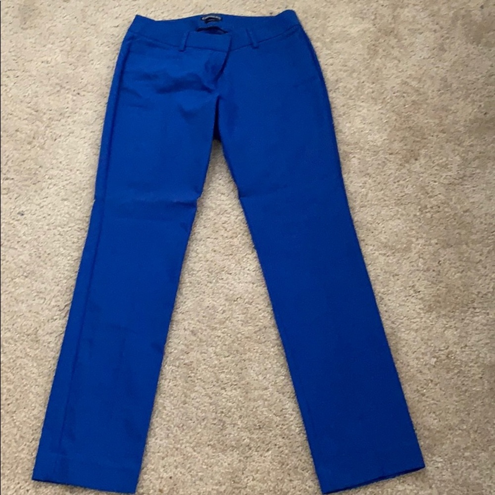 Blue express columnist pants